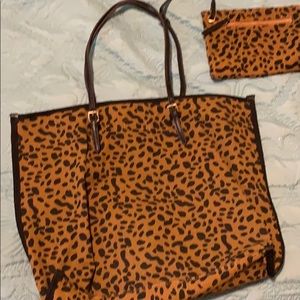 Anthropologie Tote and wallet